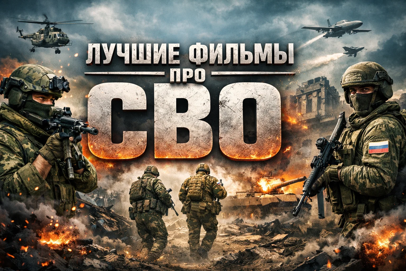 Лучшие фильмы про СВО: список художественных и документальных картин 2024-2026